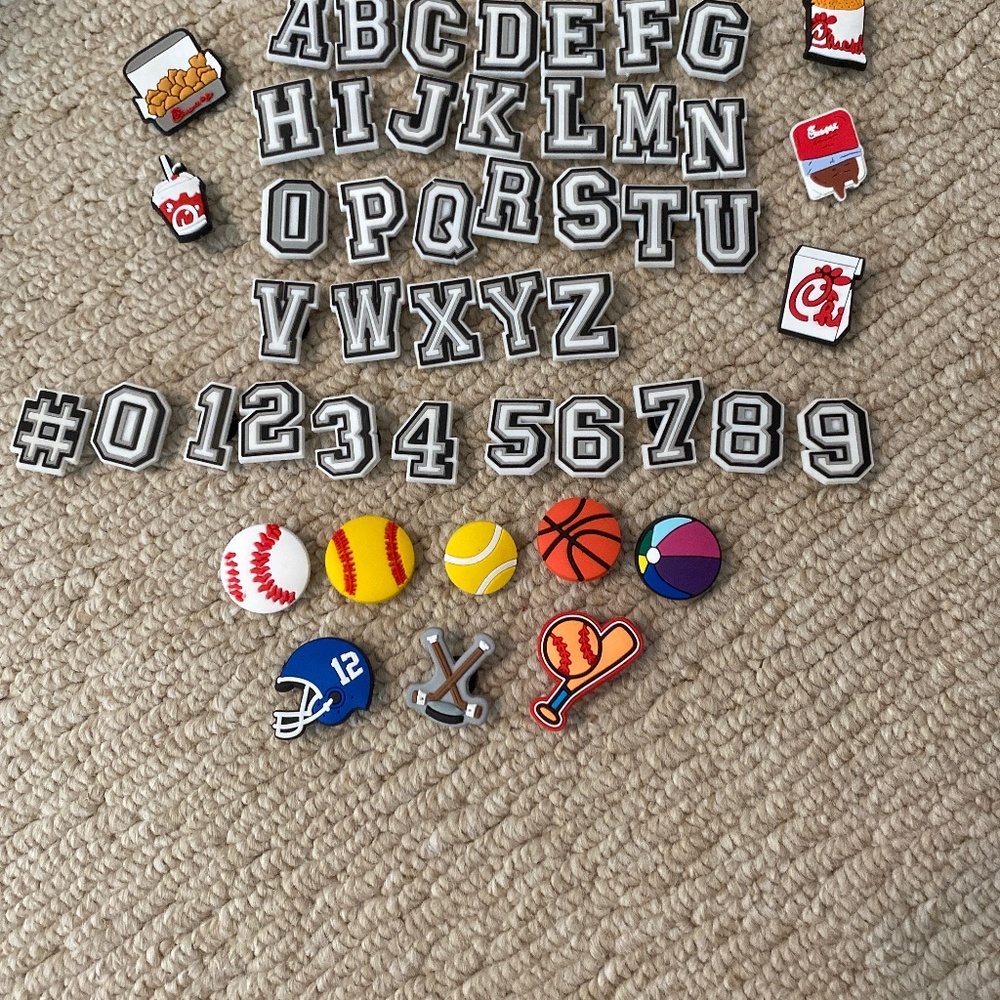 50 piece jibbitz for crocs